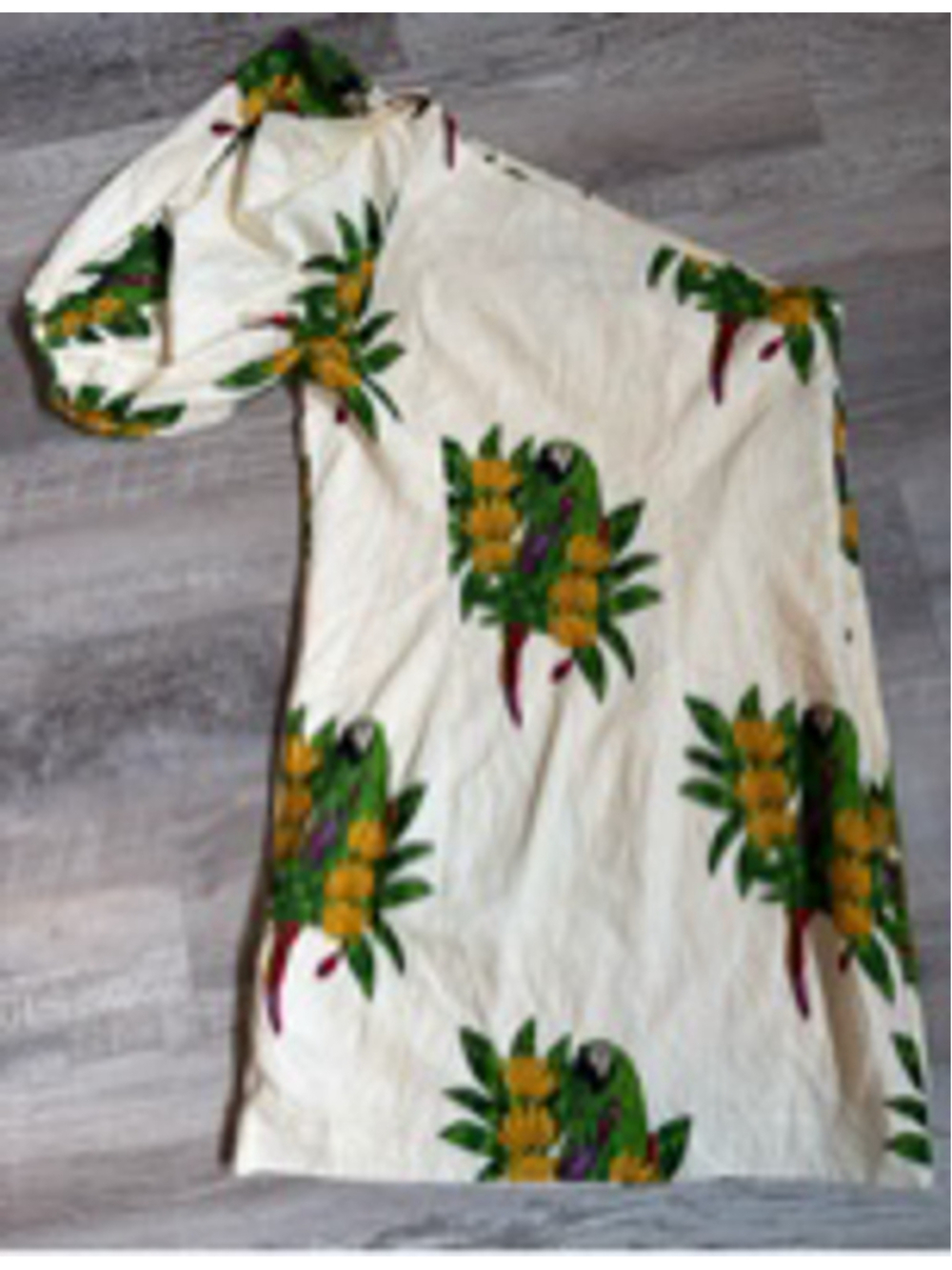 FARM Rio Maracana Bird Pearl One Shoulder Dress NWOT - Picture 9 of 16